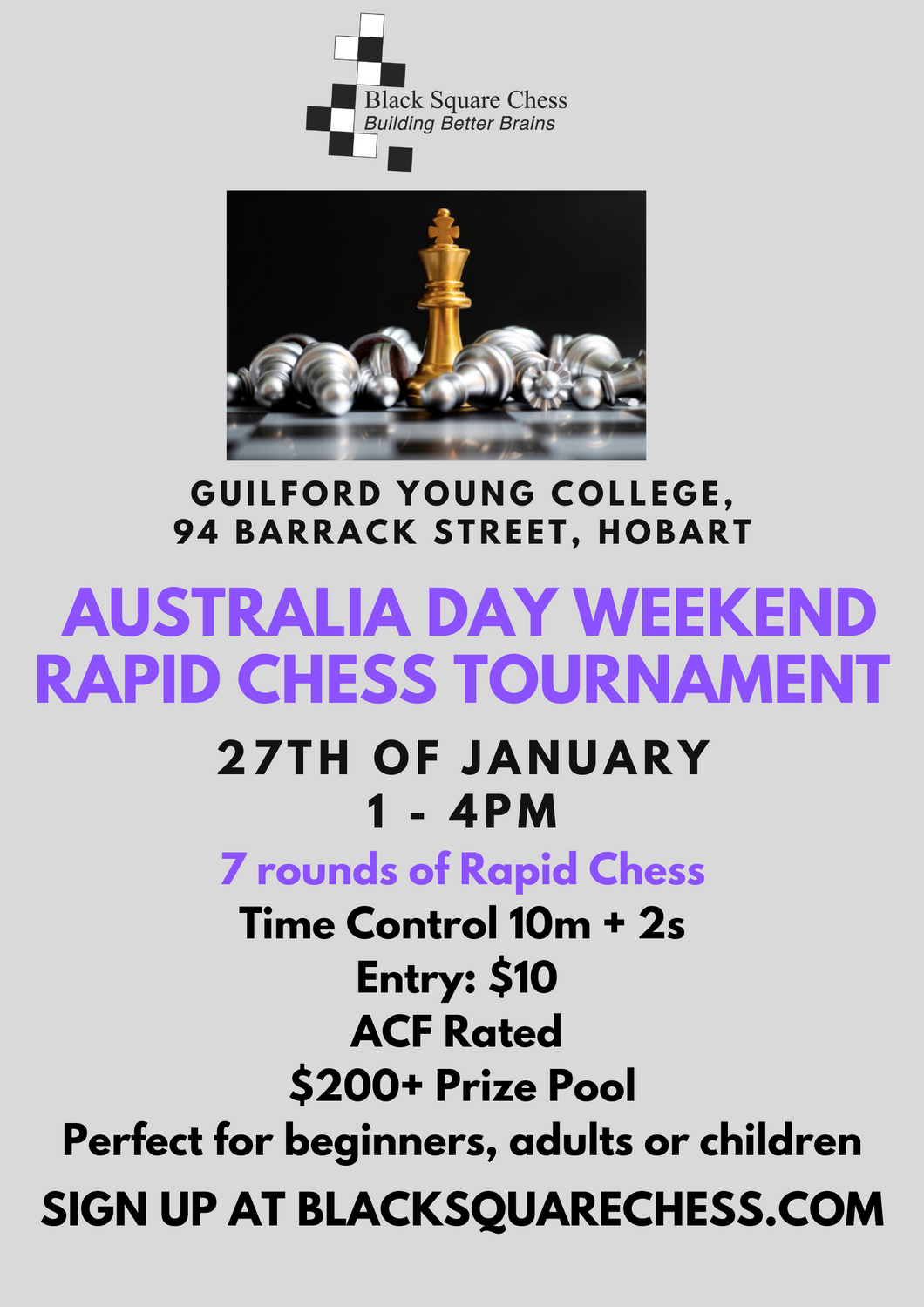 Aus Day Rapid Tournament